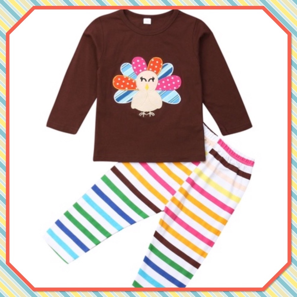 🦃NEW🦃 Cute Thanksgiving Fall Two Piece Outfit 🦃